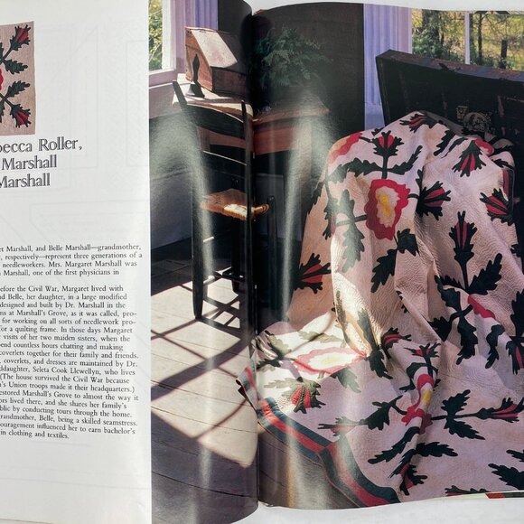 Vintage Great American Quilts 1991 Sandra L O'Brien Quilting Patterns Techniques - Picture 12 of 14